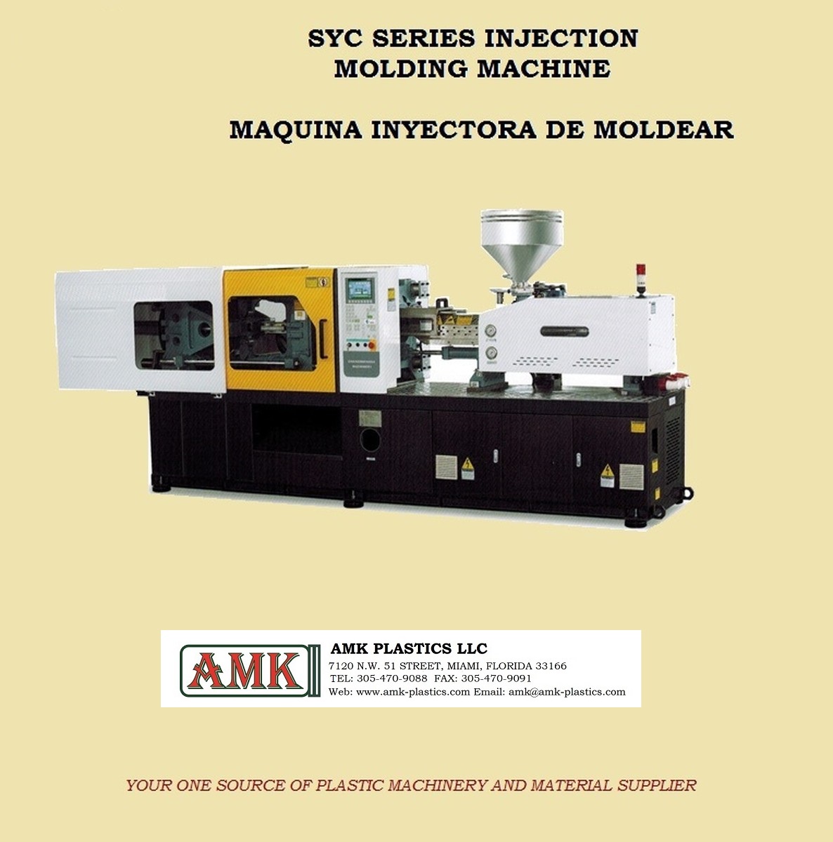SYC SERIES INJECTION MOLDING MACHINE